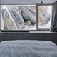 Illustration for article titled This Cozy Log Cabin in the Swiss Alps Is Completely Made of Concrete